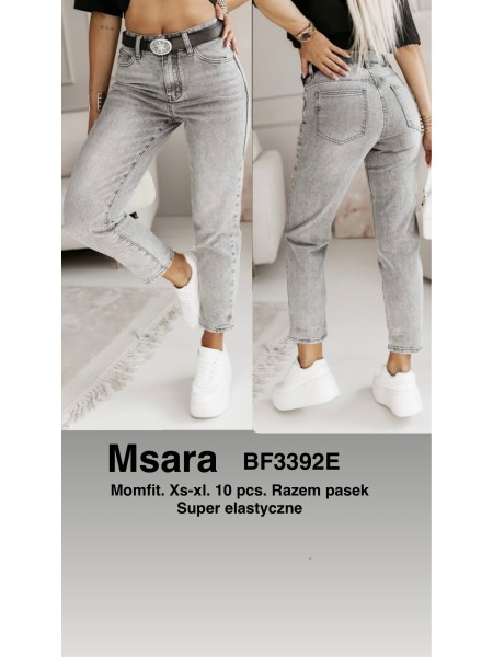 Jeansy damska M'sara ,size XS-xl,paczka 10szt ,
