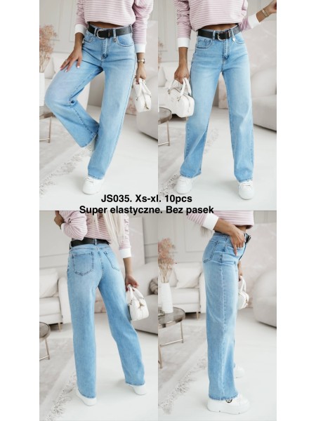 Jeansy damska  ,size XS-xl,paczka 10szt ,