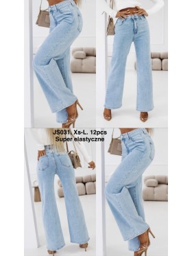 Jeansy damska  ,size XS-l,paczka 12szt ,