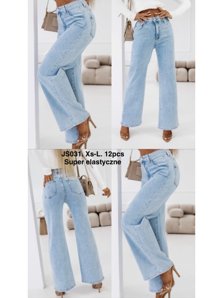 Jeansy damska  ,size XS-l,paczka 12szt ,