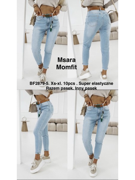 Jeansy damska M'sara ,size XS-xl,paczka 10szt ,