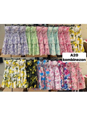 Kombinezony damskie wloskie, size uni, paczka 6szt,mix kolor