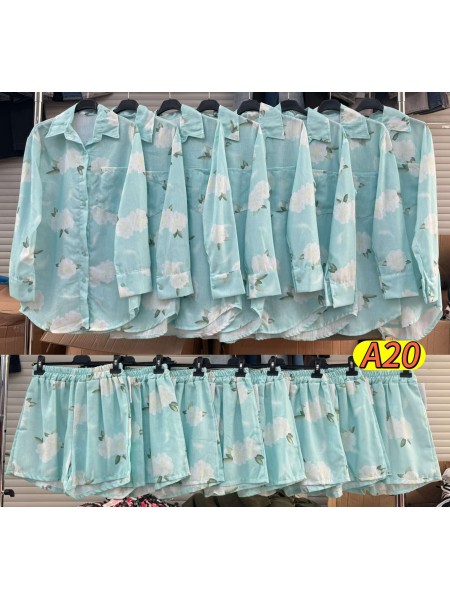 Komplety damskie wloskie, size uni, paczka 6szt,mix kolor