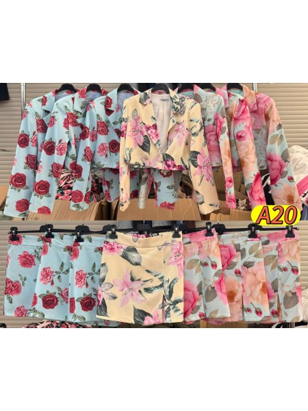 Komplety damskie wloskie, size uni, paczka 6szt,mix kolor