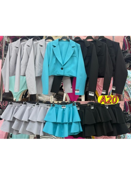 Komplety damskie wloskie, size uni, paczka 6szt,mix kolor