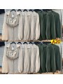 Bluzki damskie wloskie, size uni, paczka 6szt,mix kolor