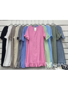 Sukienki damskie wloskie, size uni, paczka 6szt,mix kolor