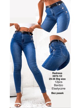 Jeansy damska  ,size 29-36,paczka 12szt ,