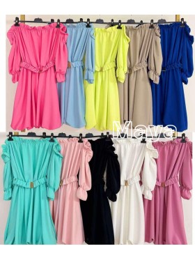 Sukienki damskie wloskie, size uni, paczka 6szt,mix kolor