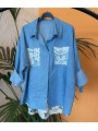 Koszule damskie wloskie, size uni, paczka 6szt,mix kolor