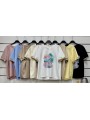 Bluzki damskie wloskie, size uni, paczka 6szt,mix kolor