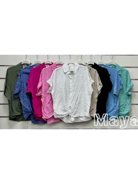 Bluzki damskie wloskie, size uni, paczka 6szt,mix kolor