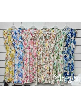 Sukienki damskie wloskie, size uni, paczka 6szt,mix kolor