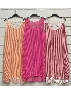 Sukienki damskie wloskie, size uni, paczka 6szt,mix kolor