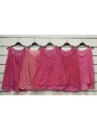 Bluzki damskie wloskie, size uni, paczka 6szt,mix kolor