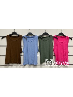 Bluzki damskie wloskie, size uni, paczka 6szt,mix kolor
