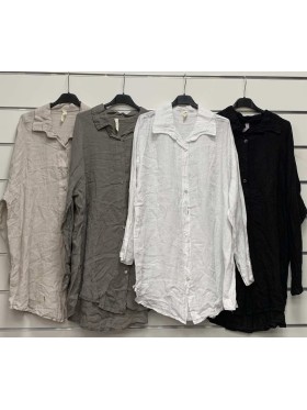 Koszule damskie wloskie, size uni, paczka 6szt,mix kolor