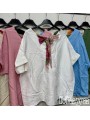 Bluzki damskie wloskie, size uni, paczka 6szt,mix kolor