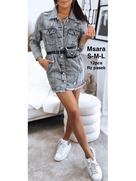 Sukienki Jeansowe damskie M'sara ,size S-l,paczka 10szt ,