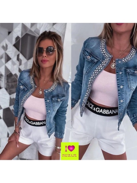 Kurtki Jeansowe damskie  ,size XS-xl,paczka 10szt ,