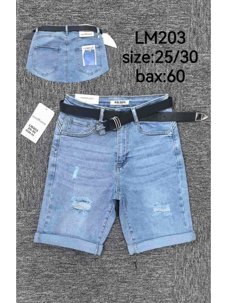 Spodenki jeansowe damskie ,size 25-30,paczka 12szt ,