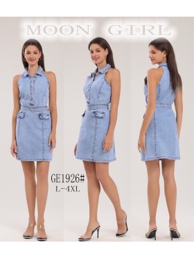 Sukienki jeansowa damska ,size l-4xl,paczka 10szt ,