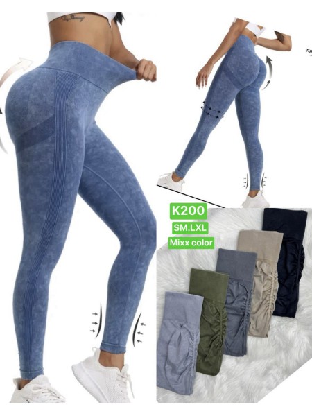 Legginsy damskie ,size s-xl ,paczka 12szt , mix kolor