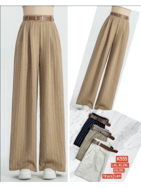 Spodnie damskie ,size L-3xl ,paczka 12szt , MIX kolor