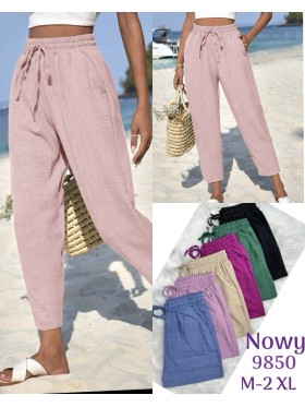Spodnie damskie ,size M-2xl ,paczka 12szt , MIX kolor
