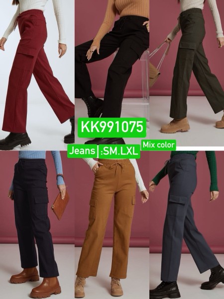Spodnie damskie ,size S-xl ,paczka 12szt , MIX kolor