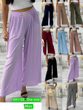 Spodnie damskie ,ONEsize  ,paczka 12szt , MIX kolor