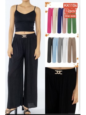 Spodnie damskie ,ONEsize  ,paczka 12szt , MIX kolor