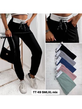 Spodnie damskie ,size S-xl ,paczka 12szt , MIX kolor