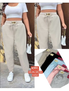 Spodnie damskie ,size 2-5xl ,paczka 12szt , MIX kolor
