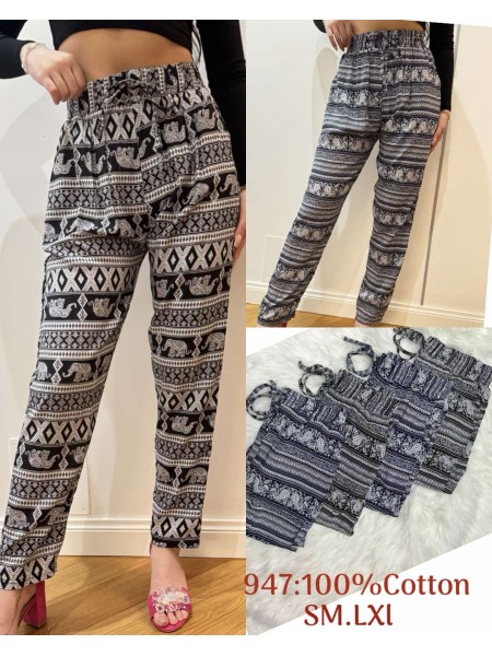 Spodnie damskie ,size S-xl ,paczka 12szt , MIX kolor