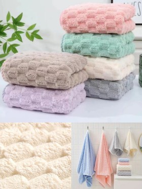Ręczniki Mikrofibra Rozmiar : 35/75cm ,Paczka : 12szt / mix kolor