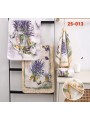 Ścierki Mikrofibra  „”” Lawenda „” Rozmiar : 40/60cm ,Paczka : 20szt / mix kolor