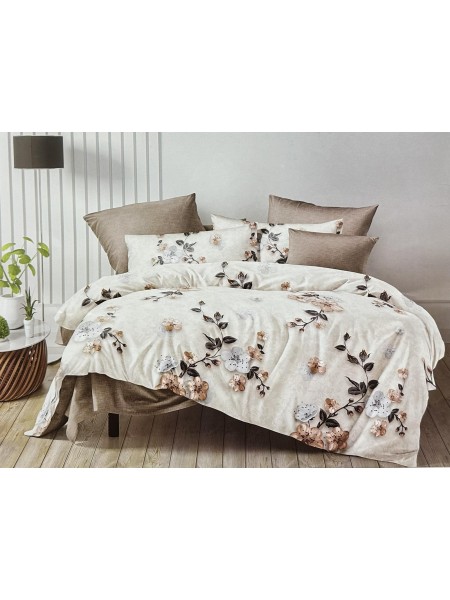 Komplet pościeli 5D „” MILANO „” 100% satyna - bawełna 4 Częściowy Rozmiar : 200/220cm