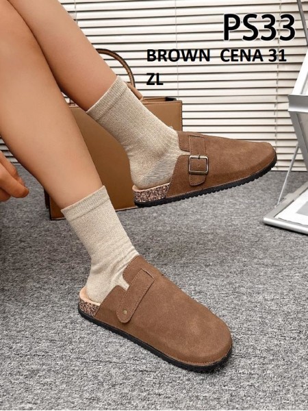 Buty Klapki Damskie (36-41,12par)