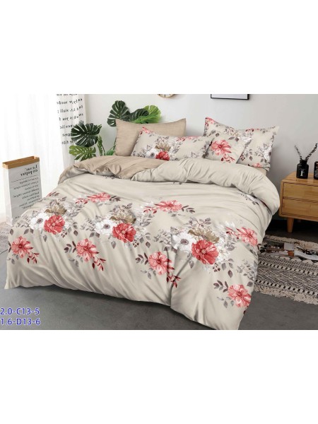 Komplet pościeli 5D „” MILANO „” 100% satyna - bawełna 4 Częściowy Rozmiar : 200/220cm