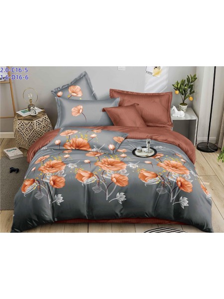 Komplet pościeli 5D „” MILANO „” 100% satyna - bawełna 4 Częściowy Rozmiar : 200/220cm