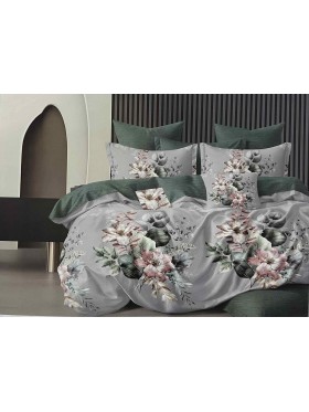 Komplet pościeli 5D „” MILANO „” 100% satyna - bawełna 4 Częściowy Rozmiar : 200/220cm