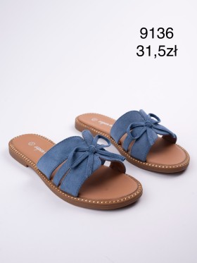Buty Klapki Damskie (36-41,12par)