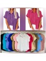 Koszule damskie wloskie, size uni, paczka 6szt,mix kolor