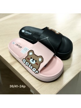 Buty Klapki Damskie (36-41,24par) mix kolor