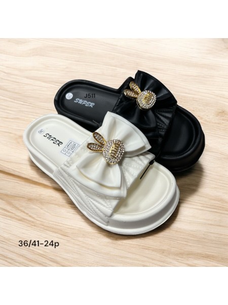Buty Klapki Damskie (36-41,24par) mix kolor