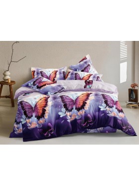 Komplet pościeli 5D „” MILANO „” 100% satyna - bawełna 4 Częściowy Rozmiar : 200/220cm