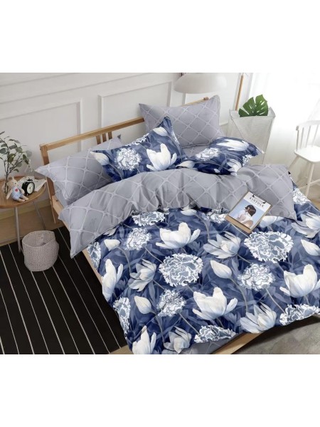 Komplet pościeli 3D 100% satyna - bawełna 3 Częściowy Rozmiar : 200/220cm