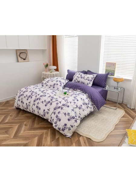 Komplet pościeli 3D 100% satyna - bawełna 3 Częściowy Rozmiar : 200/220cm