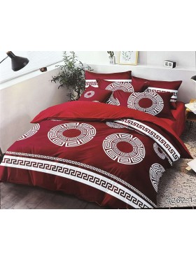 Komplet pościeli 3D 100% satyna - bawełna 3 Częściowy Rozmiar : 200/220cm